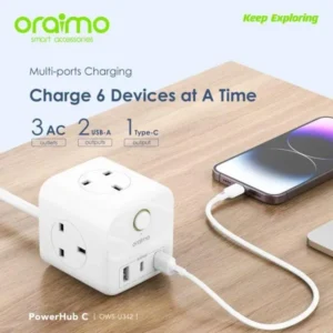 ORAIMO POWER HUB TYPE C 6 IN1 CUBE
